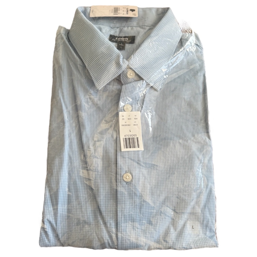 NWT Express Extra Slim Wrinkle-resistant Everyday
Performance Dress Shirt
